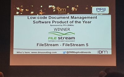 File Stream 5 wins ‘Low-code Document Management Software of Year’ award